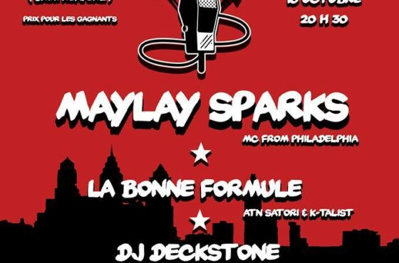 Maylay Sparks ( MC from Philadelphia ) + OPEN Mic Contest