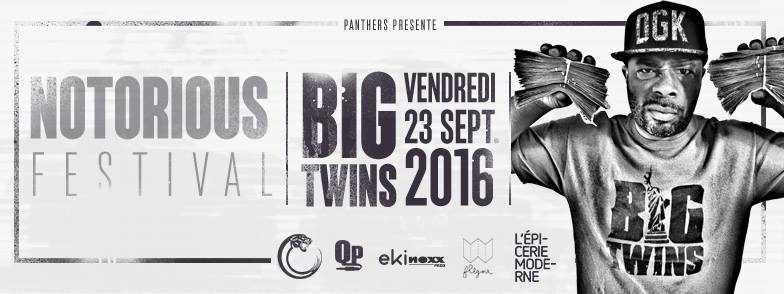 Big Twins ( Infamous Mobb ) à L’Epicerie Moderne ( UDGS Merchandising )